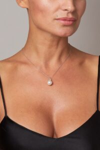 Collana con perla Mari del sud e diamante Genisi Pearls