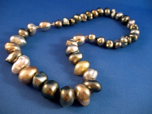 keshi pearl necklace