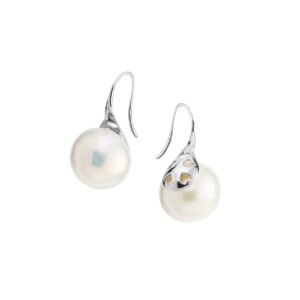 South Sea pearl hook earrings