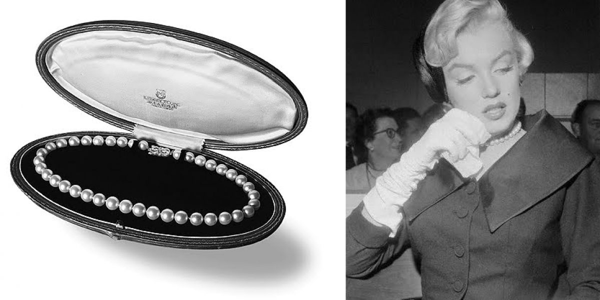 Marylin Monroe's Mikimoto pearls