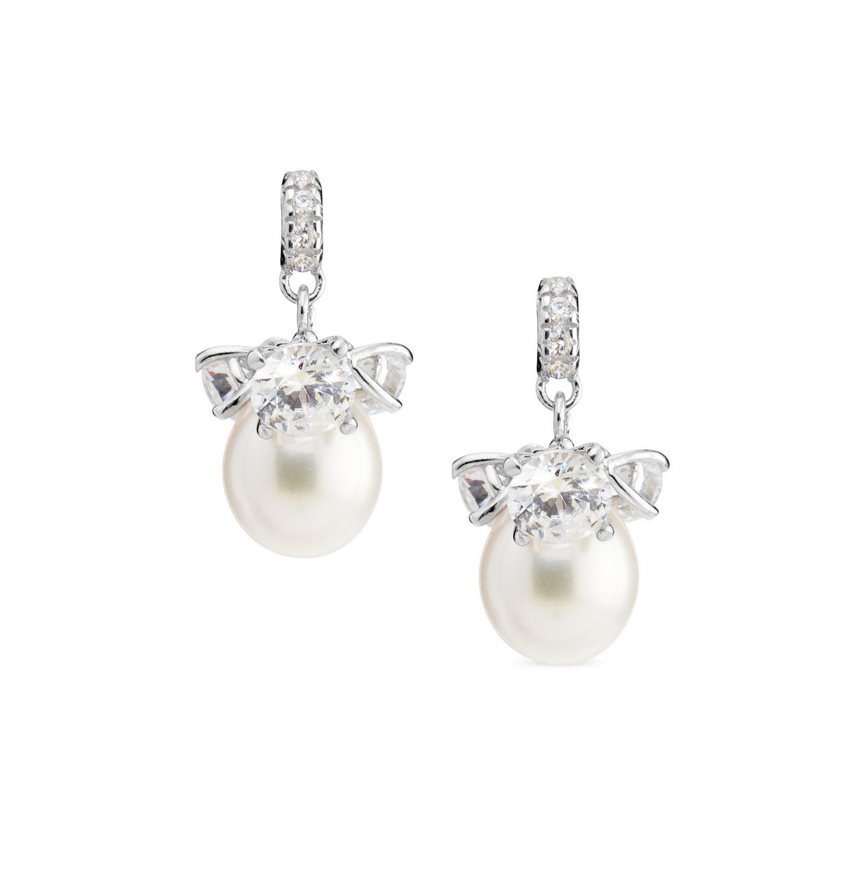 Orecchini con perle e Swarovski - Genisi Pearls