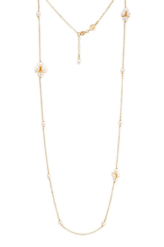 Collana “Chanel” con elementi di perle GP_183.