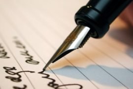 Cross between pearls and writing – first part
