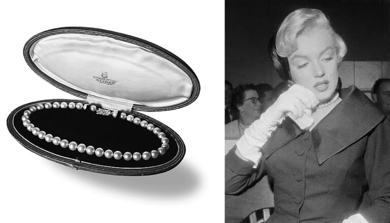 Marylin Monroe’s Mikimoto pearls
