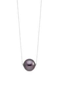 Collana con perla nera_Genisi Pearls