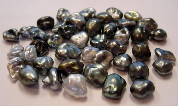 FASHEWELRY 1 Filo di Perle Naturali d'Acqua Dolce Perle Sciolte Distanziali per Lavoretti Fai da Te Collana Bracciale Creazione di Gioielli