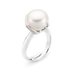 Anello con perla naturale genisi pearls