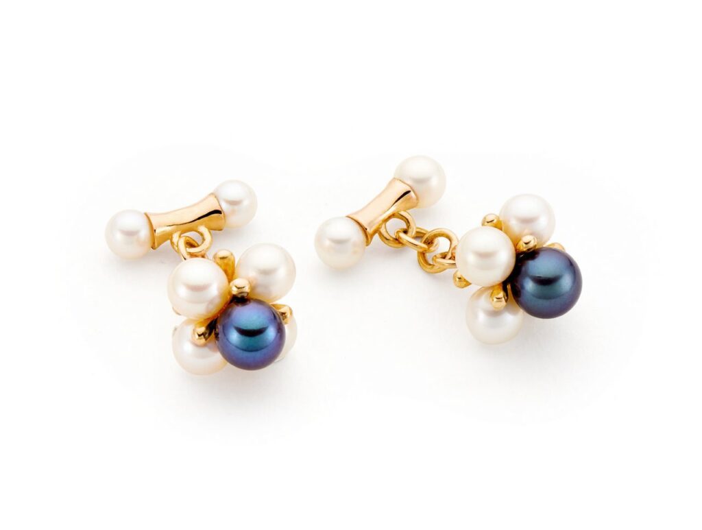 Gemelli da polso da donna con microperle_genisi pearls