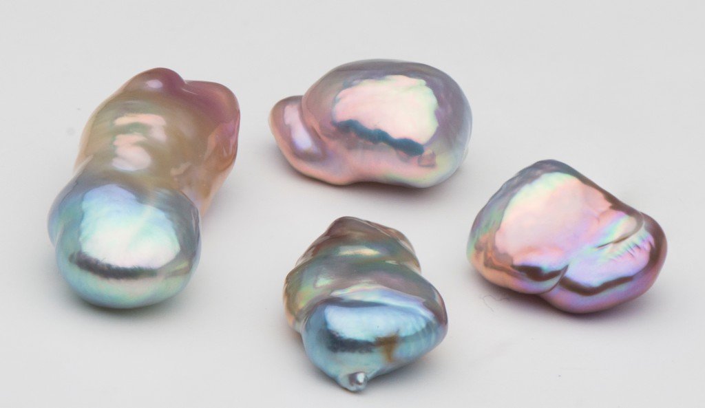 Soufflè pearls bi-tono