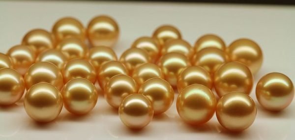 perle rotonde Gold