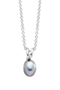 Collana perle grigie genisi pearls