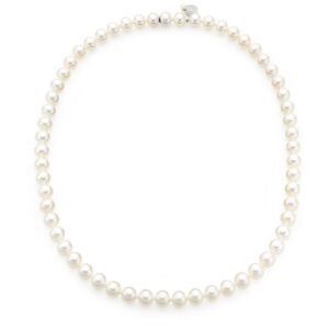Collana "Infinito" di perle d'acqua dolce AAA