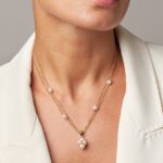 Genisi pearls - Collana su doppia catena e perle con pendente - GP_180_I.jpg