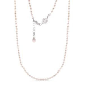 Collana Charleston lunga con microperle