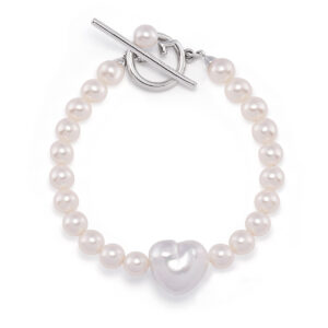 Bracciale in oro con perla barocca Mari del sud