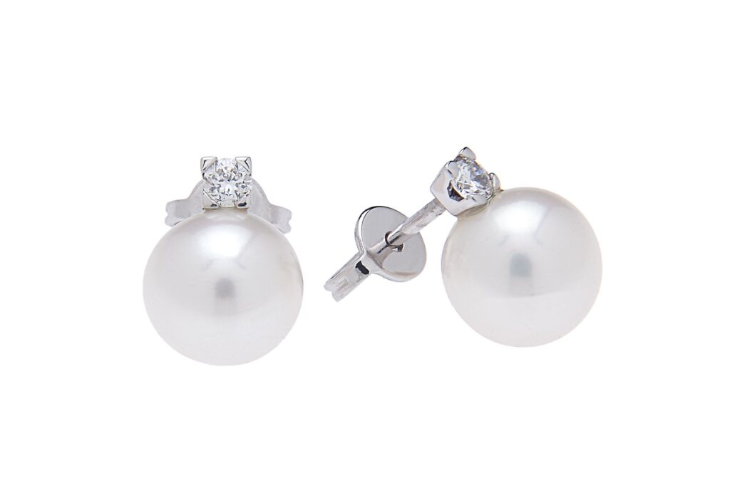 Orecchini Perle Akoya Perle Coltivate Bianche Naturali Collana Di Perle Orecchini Perle Akoya Perle Coltivate Bianche Naturali Collana Di Perle