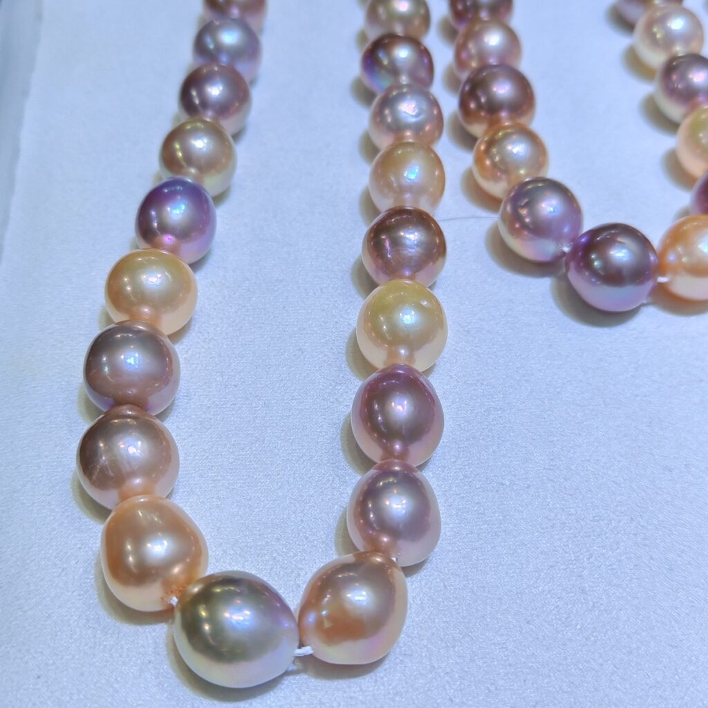 Collane multicolor ming 11-14 mm