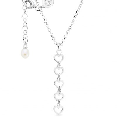 Collana con perle e cuori - Genisi - GP_146