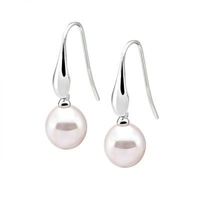 Genisi pearls - Orecchini ad amo e perle a goccia - GP_233.jpg