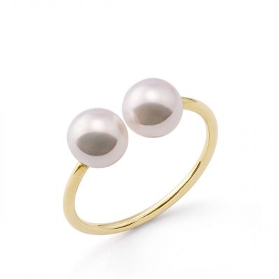 Genisi perle - Anello in Oro con Doppia Perla Akoya - GP_236.jpg