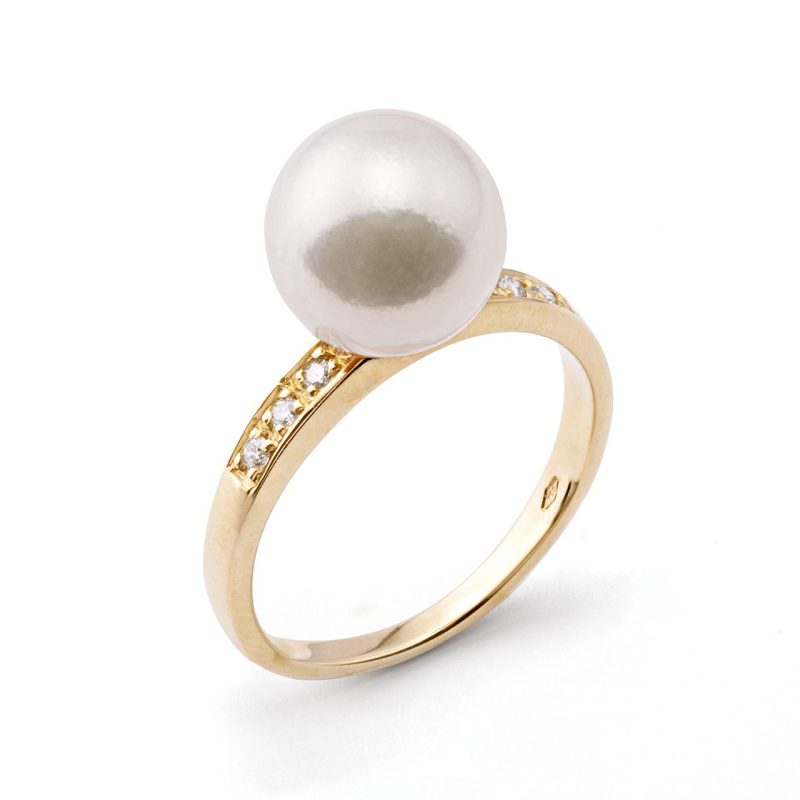 Genisi pearls - Anello e perla mari del sud in oro e diamanti - GP_239.jpg