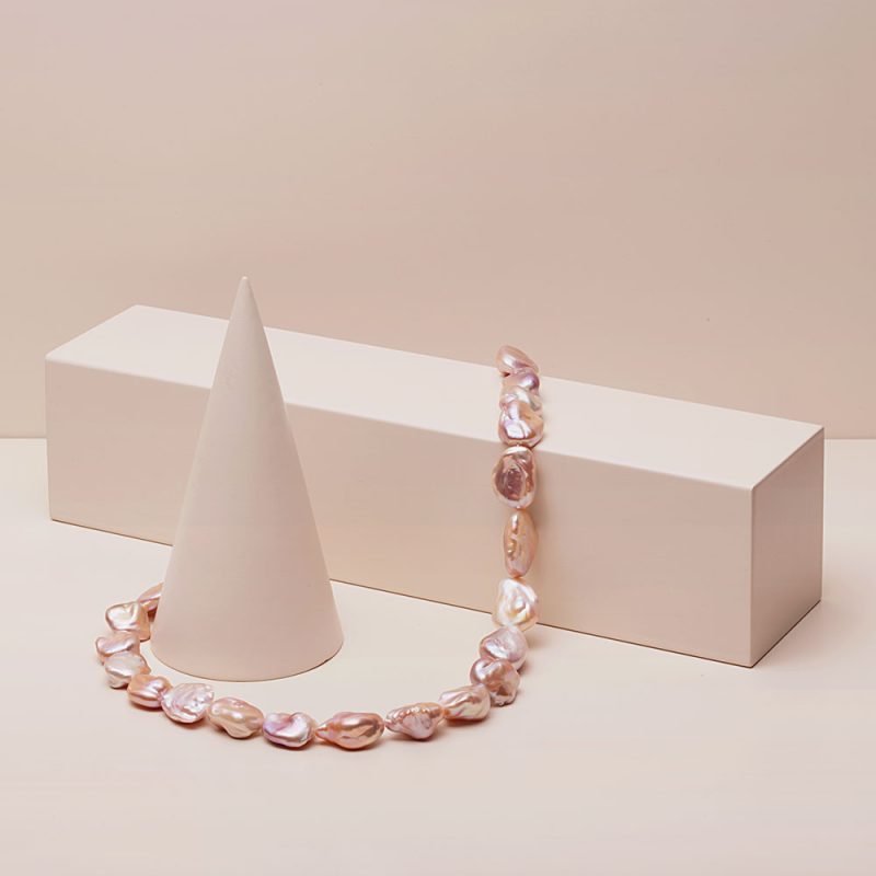 Collana Ming barocca con cromie di perle - Genisi perle - G_327