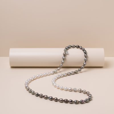 Genisi perle - Collana con perle Tahiti e Mari del sud di colore gradiente - PRF_382.jpg